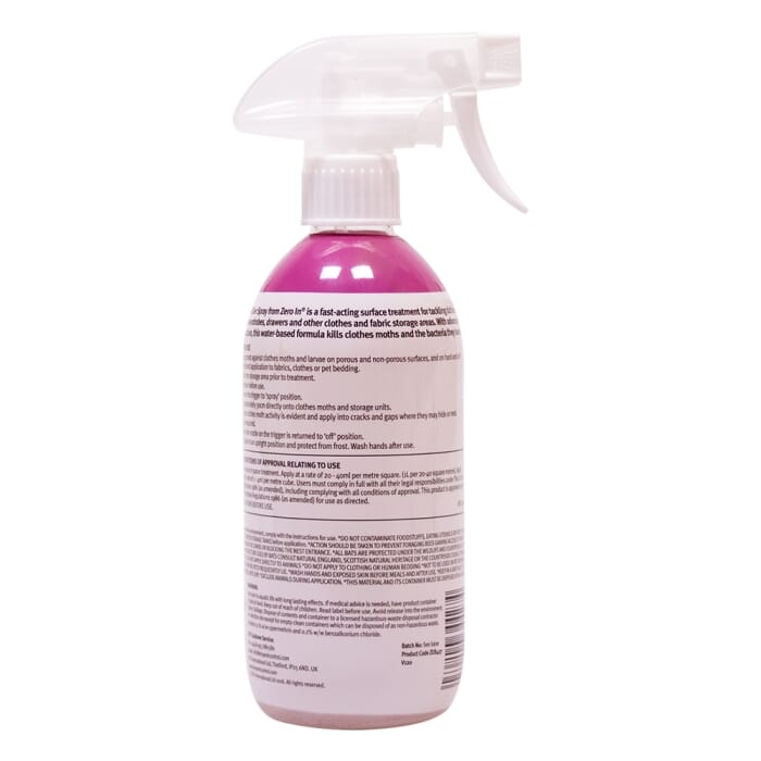 STV  Anti-Bacterial Clothes Moth Killer - 500ml RTU