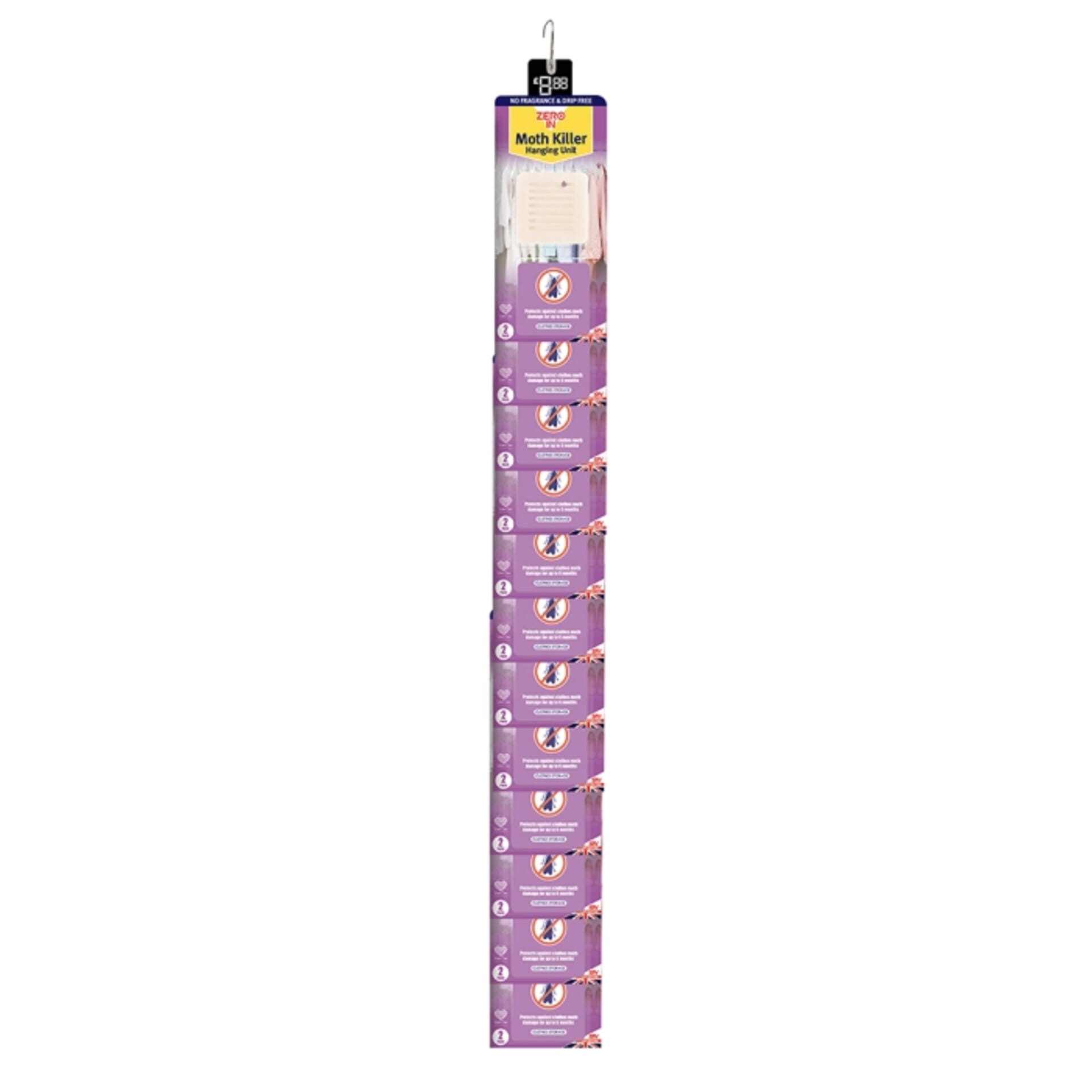 STV - Clothes Moth Killer Hanging Unit - Twinpack (24pc)