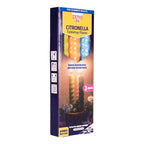 STV Citronella Table Top Flares - Beach Party - 3-Pack