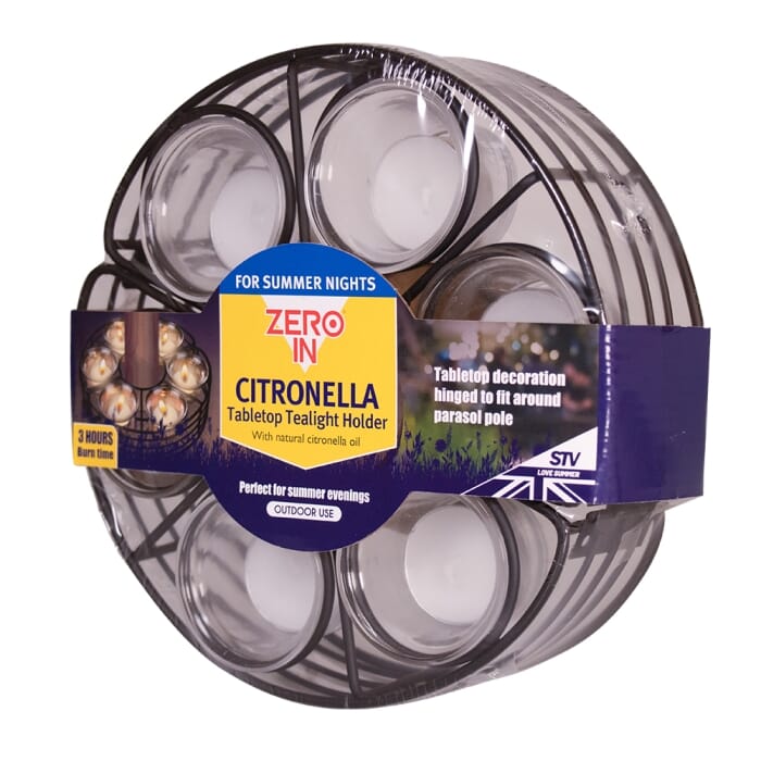 STV  Citronella Parasol Tealight Holder