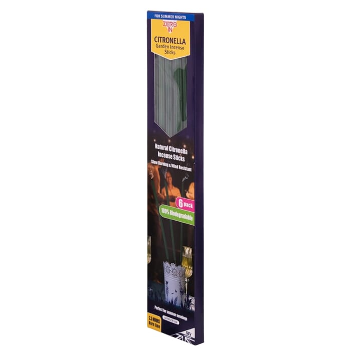 STV  Citronella Garden Incense Stick - 6-Pack