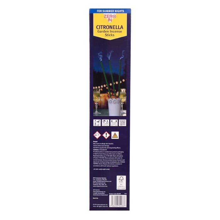 STV  Citronella Garden Incense Stick - 6-Pack