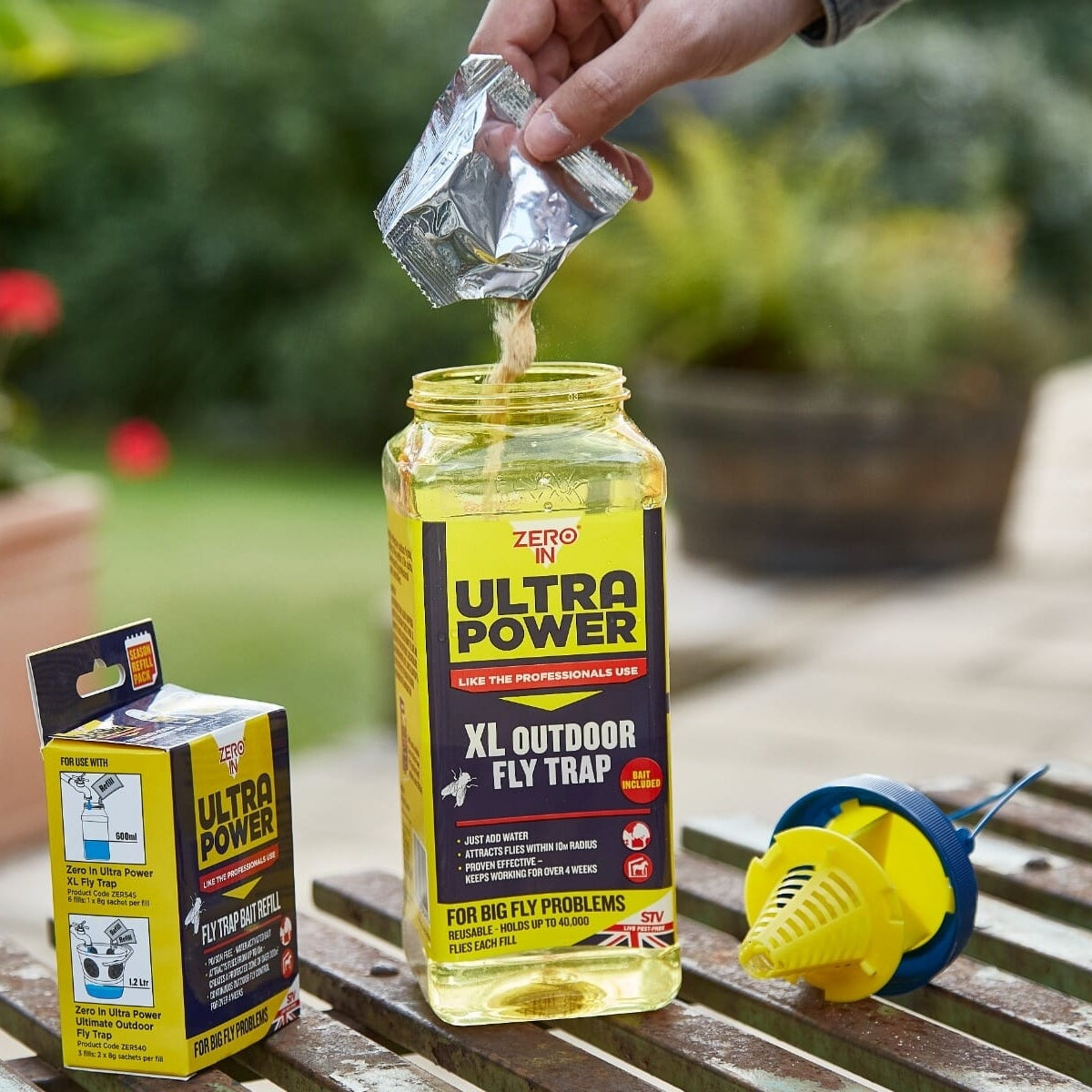 STV  Outdoor Fly Trap Refill Sachet - 8g x 6