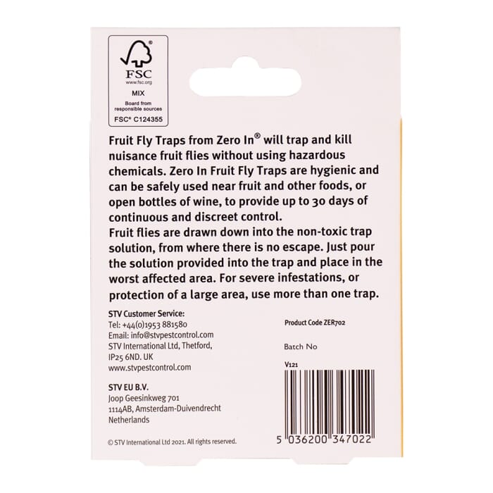 STV  Fruit Fly Trap Refill - Twinpack