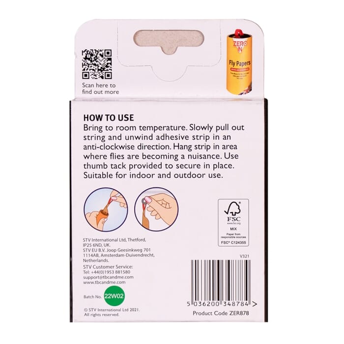 STV Fly Papers FSC - 8-Pack