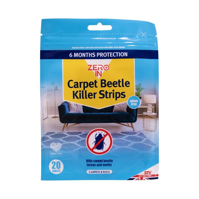 شرائط إس تي  في (STV) للقضاء على خنافس السجاد والعث - عبوة 20 قطعة
