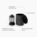 Barebones Zippered Lantern Storage Bag