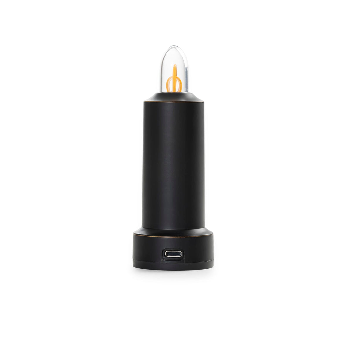 Barebones Rechargeable LED Flameless Candle - Antique Bronze