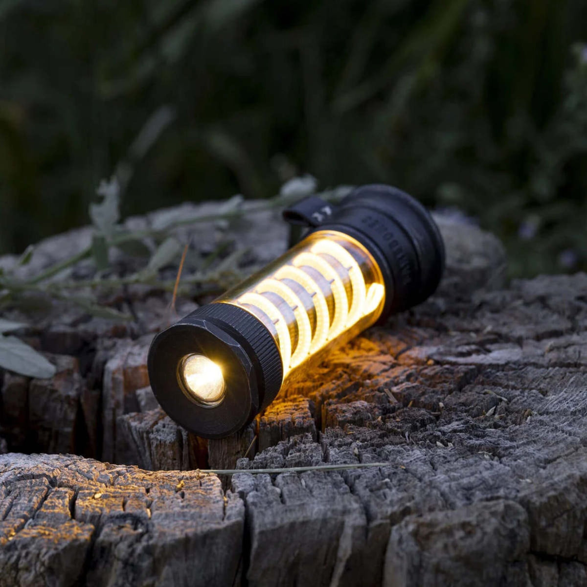 Barebones Edison Light Stick Tumbled Steel