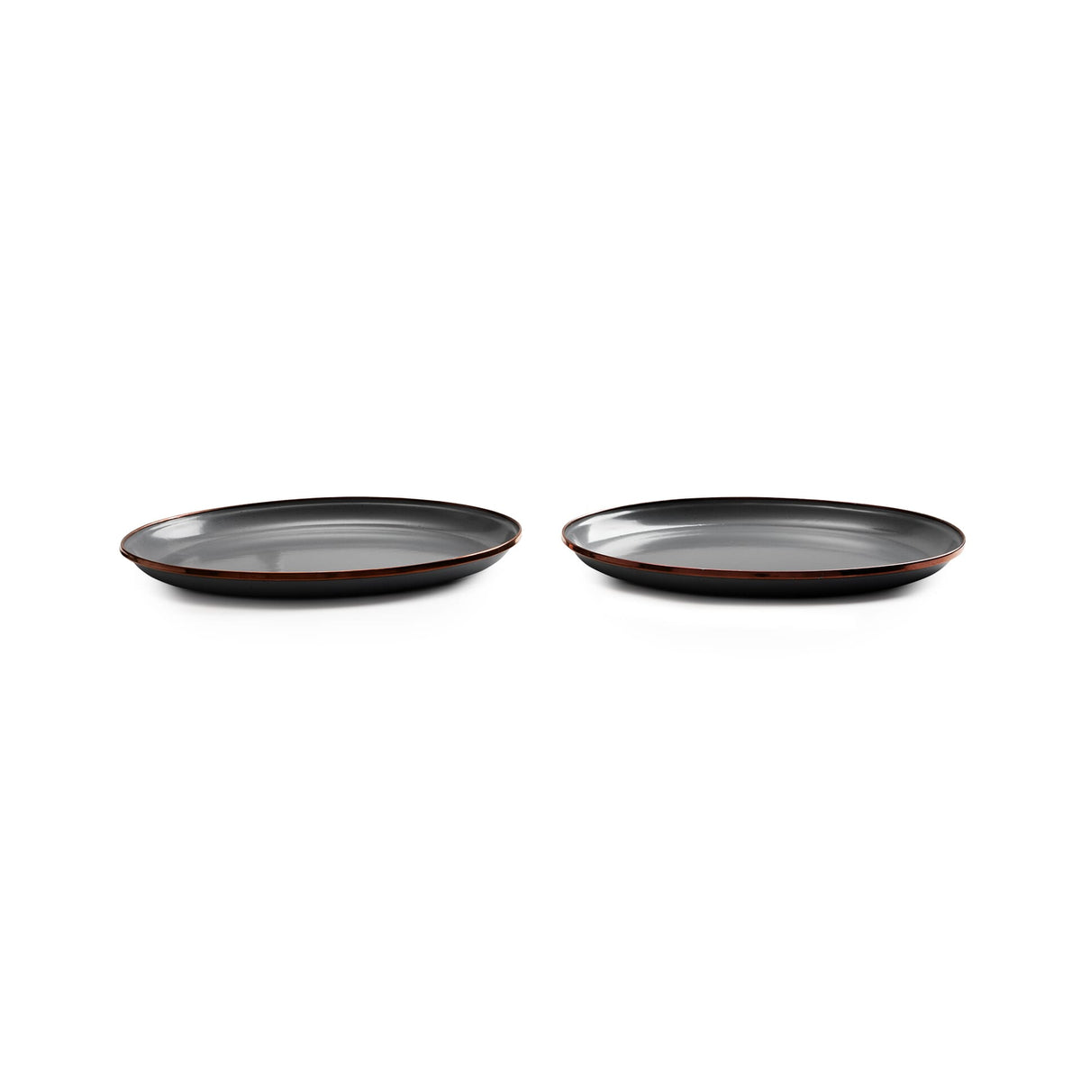 Barebones Enamel Salad Plate - Set of 2
