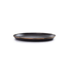 Barebones Enamel Plate Charcoal - Set of 2