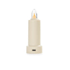 Barebones Rechargeable LED Flameless Candle - Vintage White