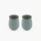 Barebones Enamel Tumbler Mint - Set of 2