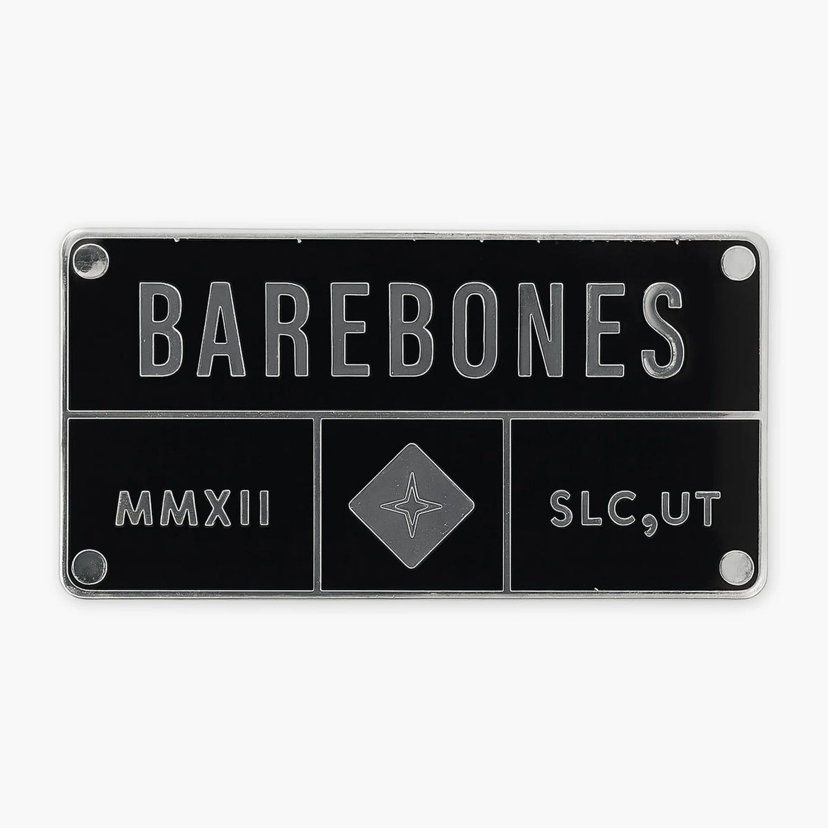 Barebones Enamel Pin - Badge