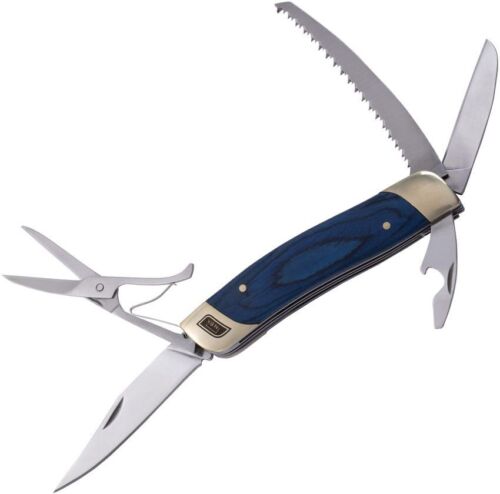 Barebones Multi Tool Pocket Knife - Blue