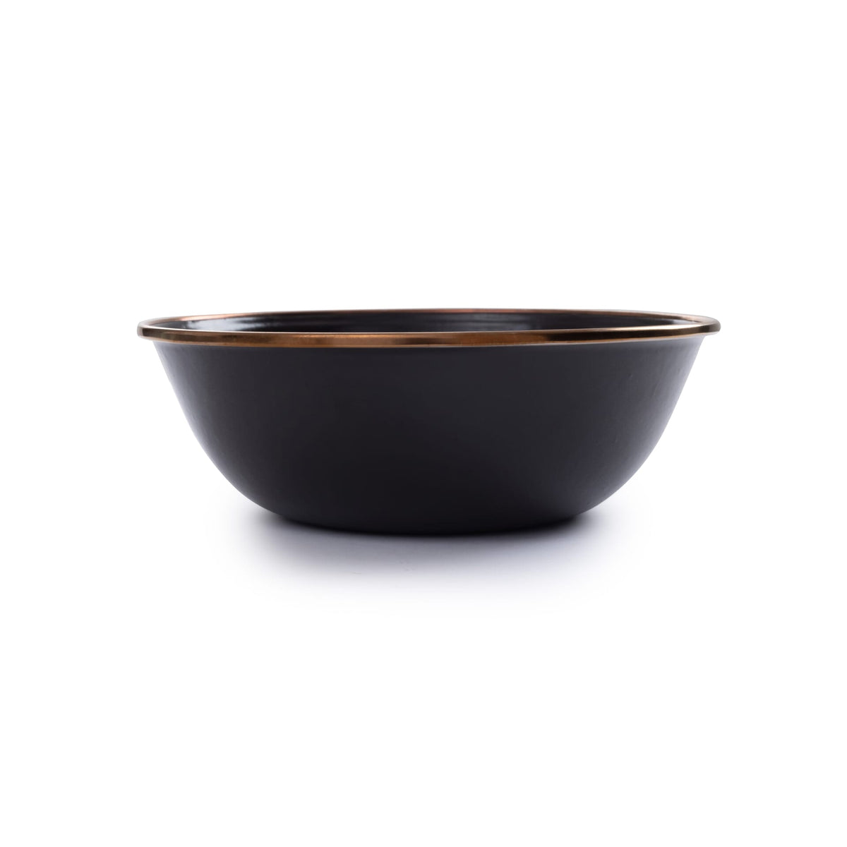 Barebones Enamel Bowl Charcoal - Set of 2