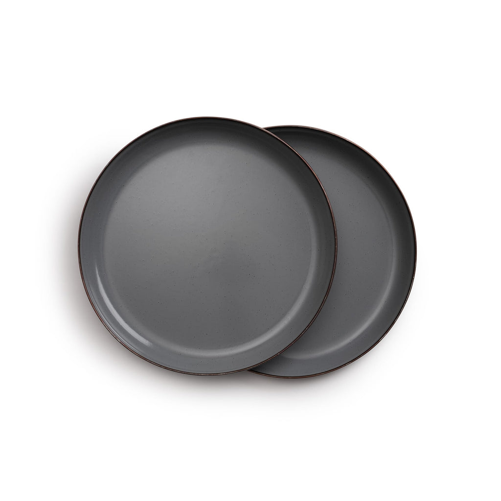 Barebones Enamel Salad Plate - Set of 2