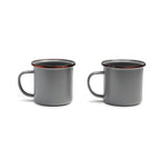 Barebones Enamel Mug - Set of 2