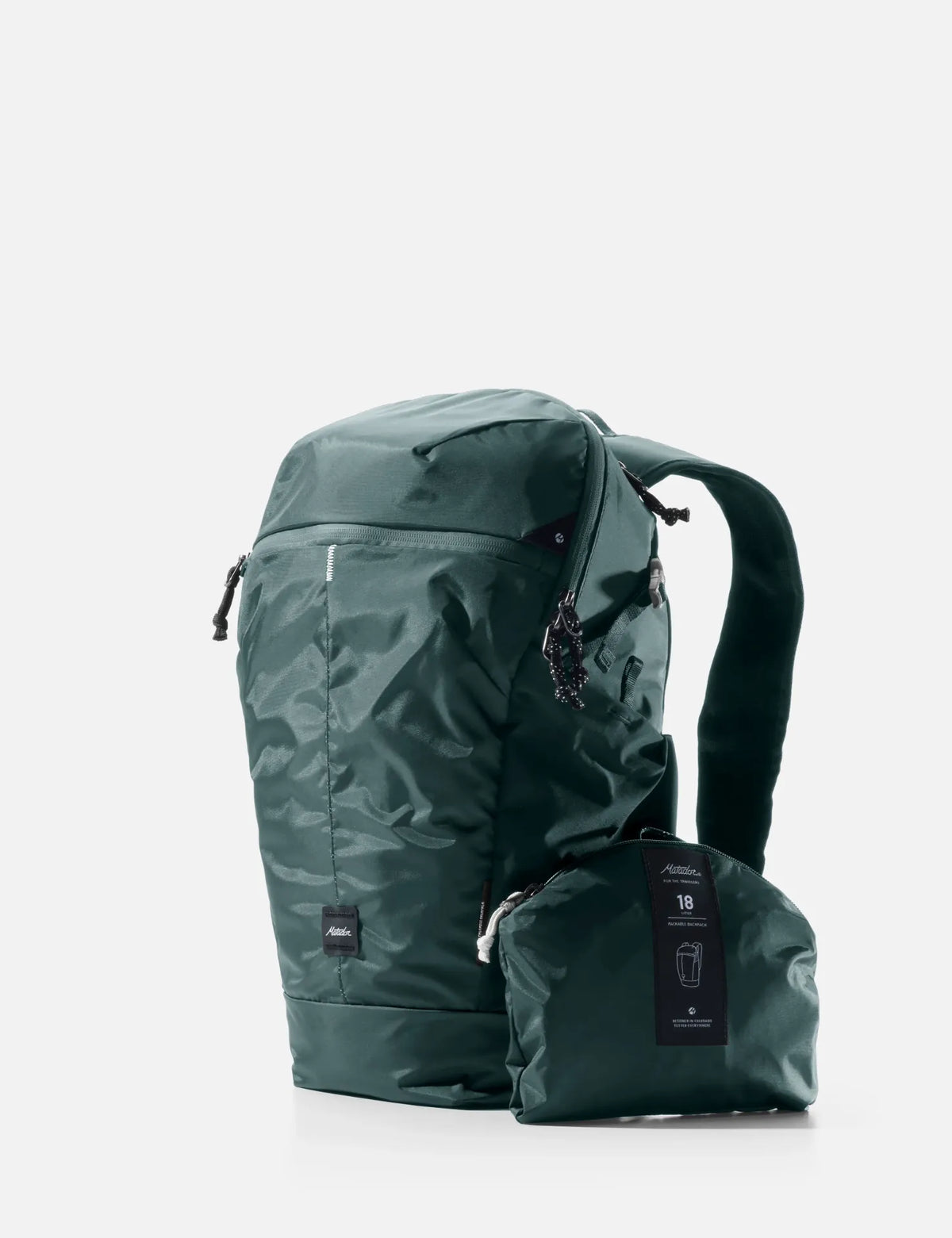 Matador 18L Zipper Packable Backpack - Juniper