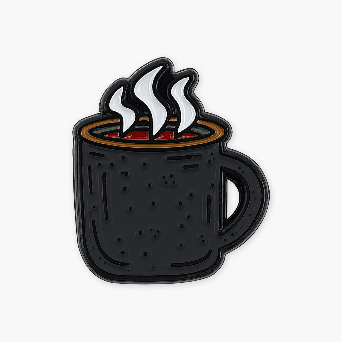 Barebones Enamel Pin - Mug