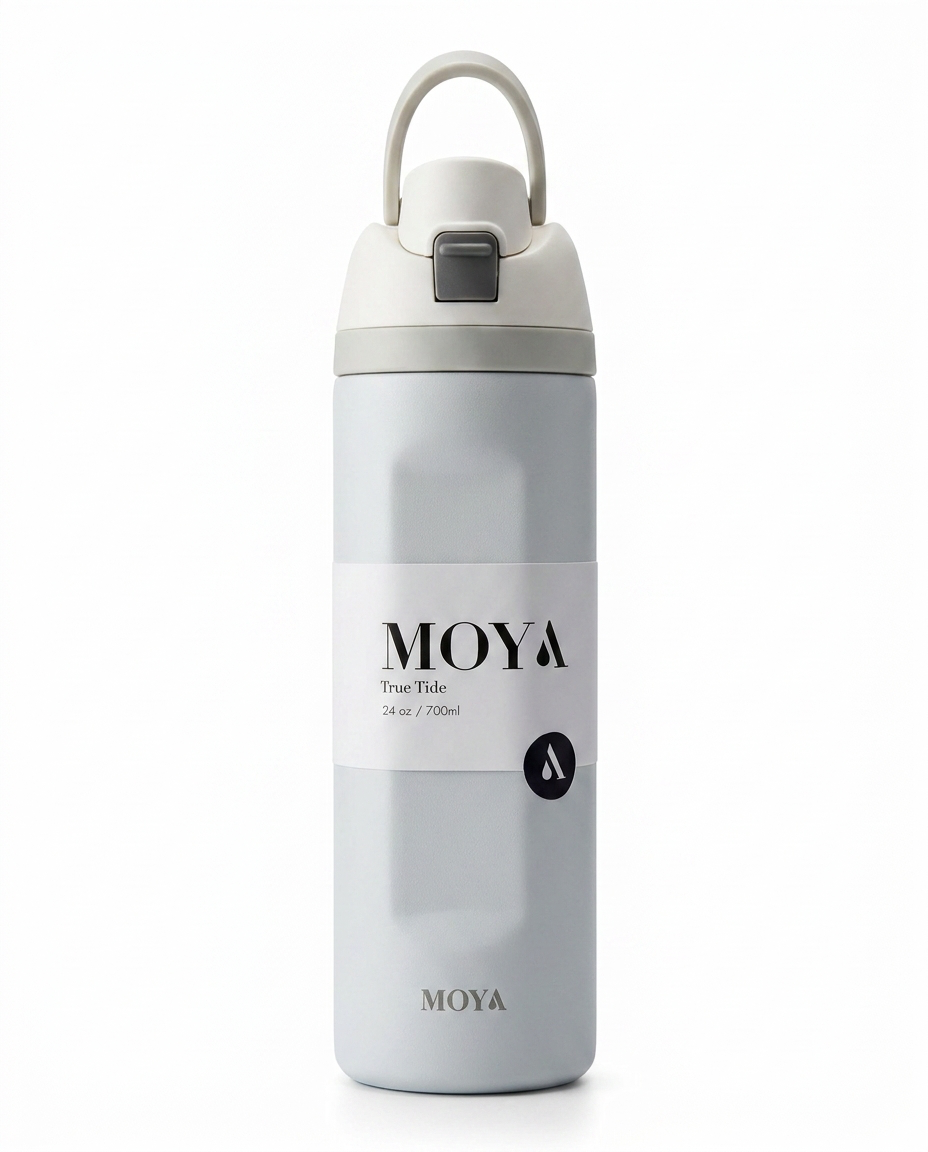 Moya "True Tide" 24oz Insulated Sustainable Water Bottle