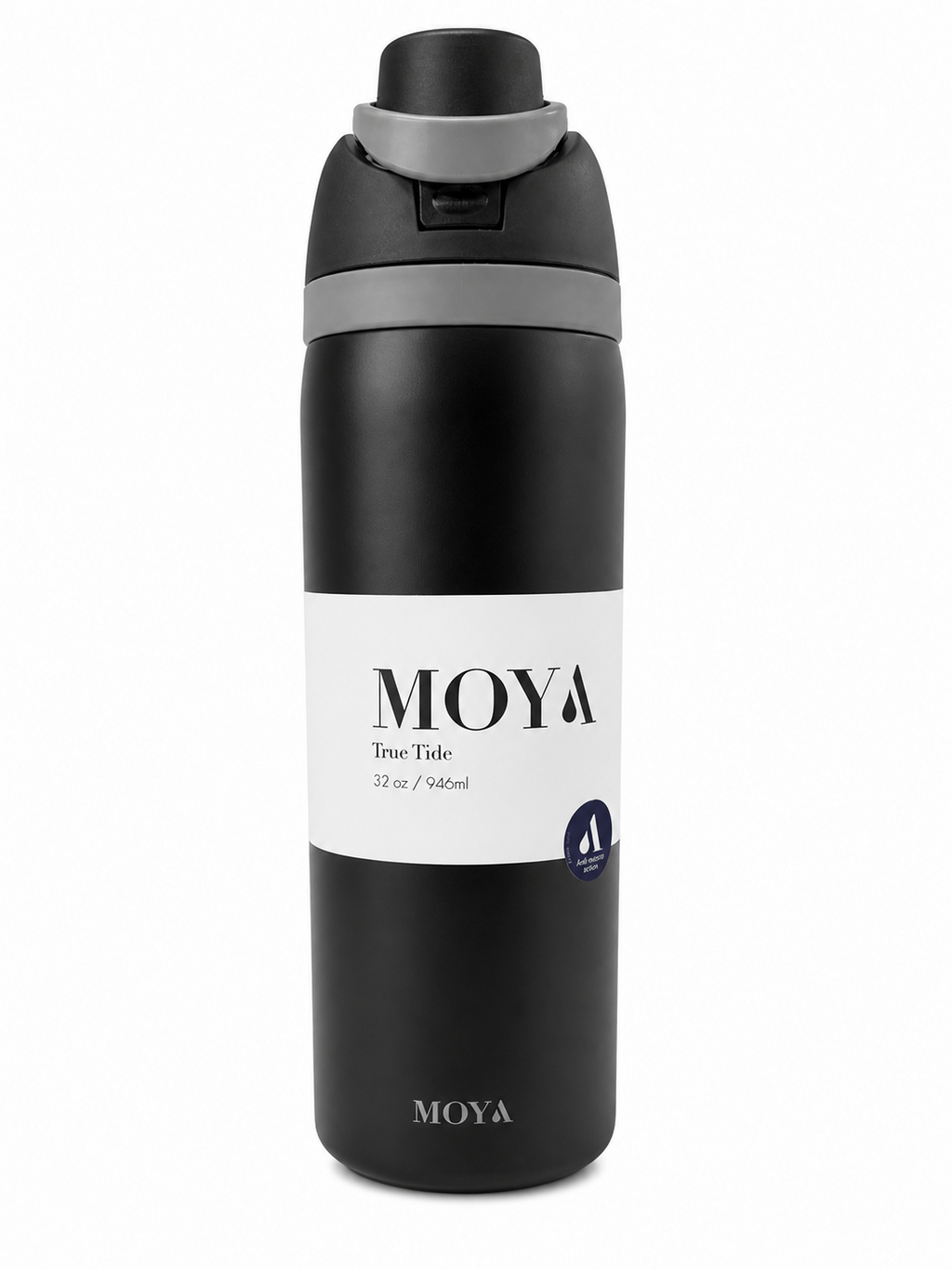 Moya "True Tide" 32oz Insulated Sustainable Water Bottle