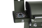 Burnhard Big FRED - Deluxe Gas Grill 4-Burner Green Edition - Stainless Steel Grates